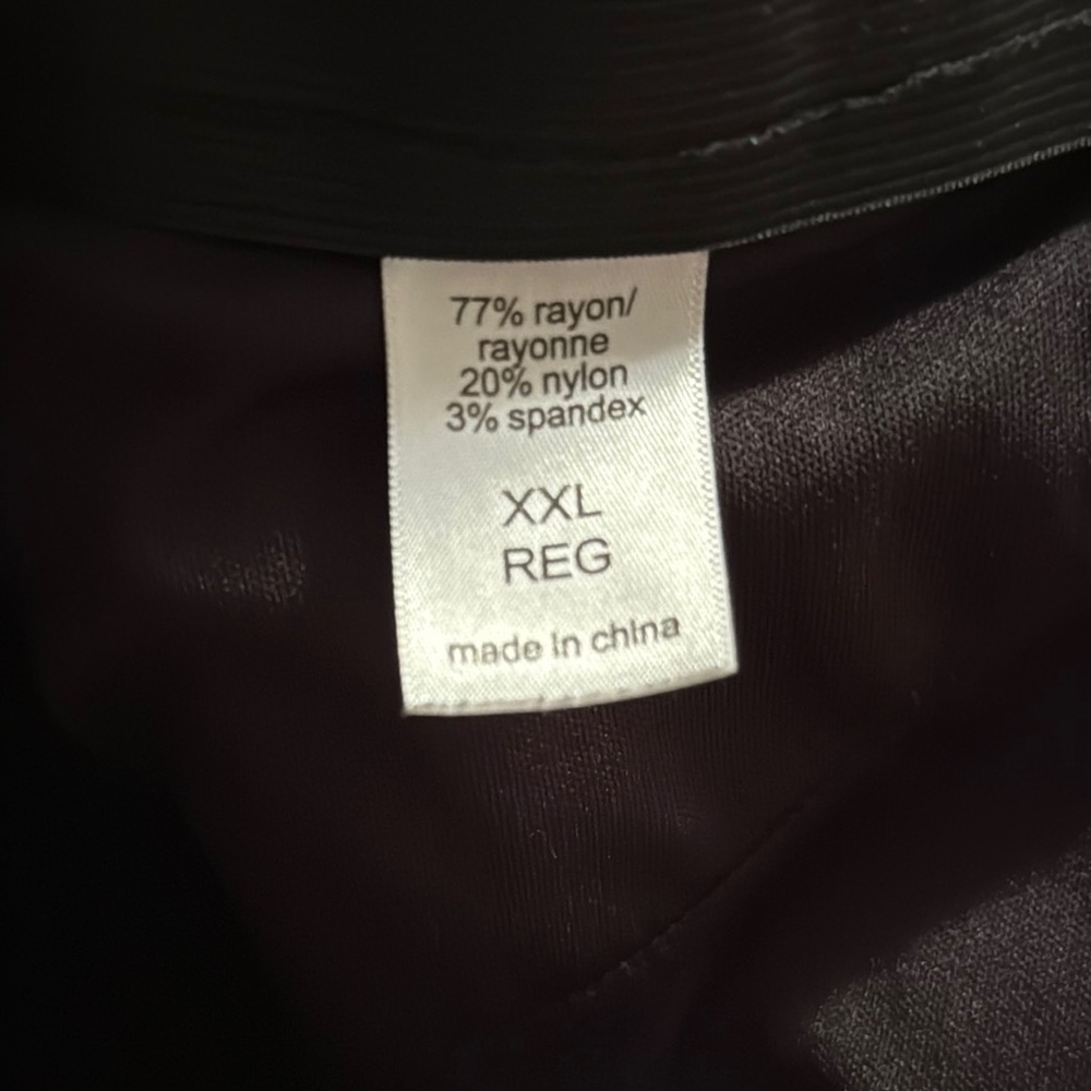 XXL Black dress pants